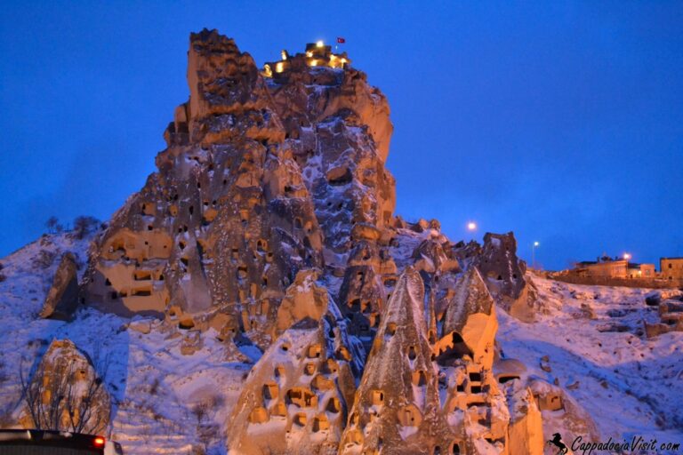 Турция крепость учхисар фото