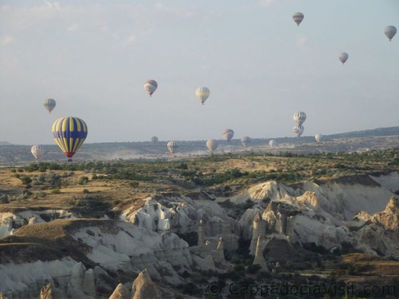 Воздушные шары в стране фей - Каппадокия